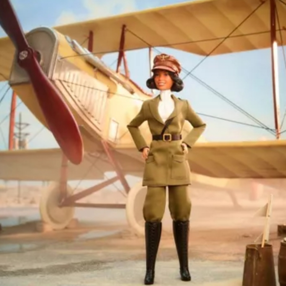 🎸●Barbie Signature Inspiring Women Bessie Coleman Collector Doll